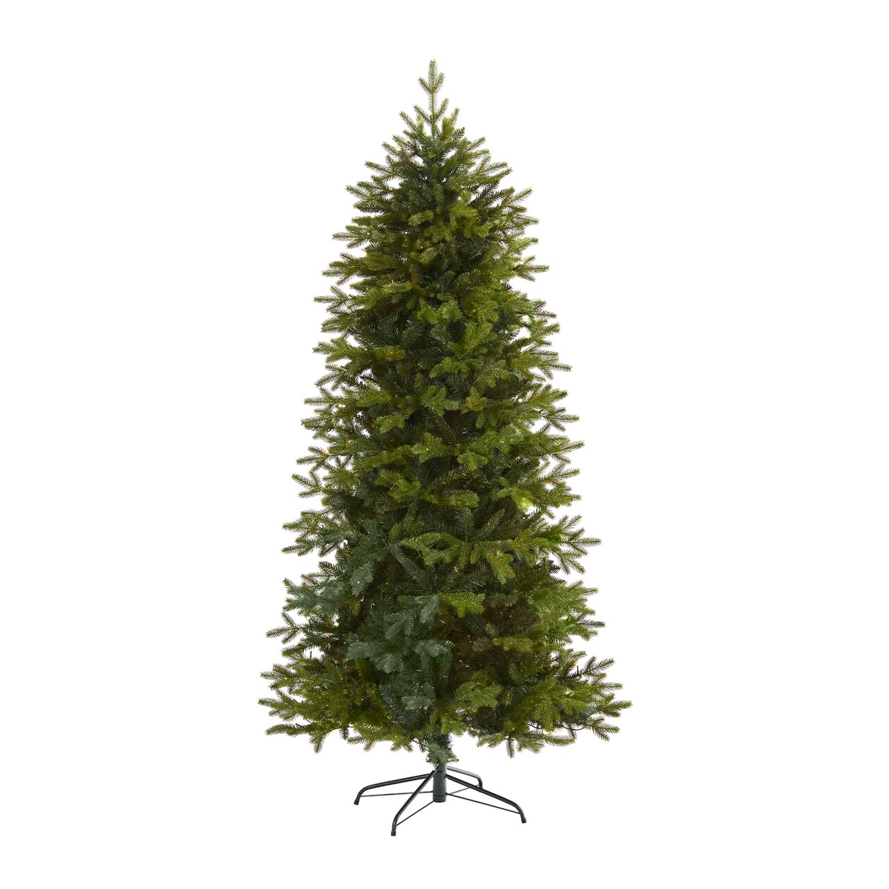 Nearly Natural 7' Belgium Fir Artificial Christmas Tree, Unlit